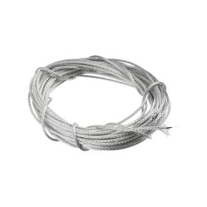 Кабель МСЭ-16-13-ОС 1*0.08мм.кв. (5 метра), 40-50% посеребренные экран и жила