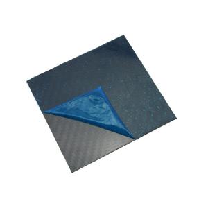 Карбоновая пластина 1х90х95мм углепластик 3К