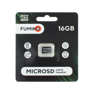 Карта памяти 16GB MicroSD Fumiko