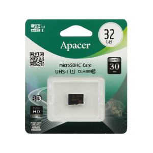 Карта памяти 32GB MicroSD APAcer, 10 класс