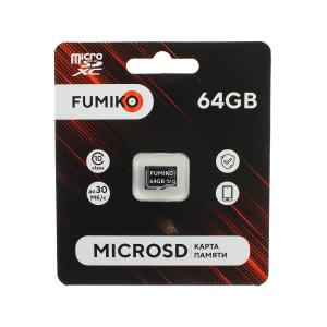 Карта памяти 64GB MicroSD Fumiko