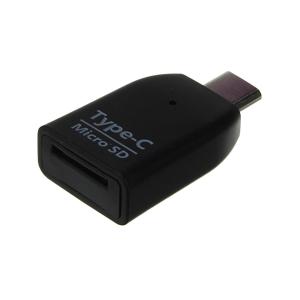 Картридер microSD(G)-USB Type-C, черный