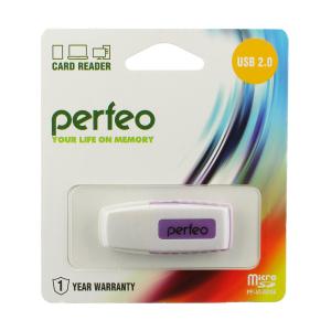 Картридер microSD(G)-USB(A) Perfeo
