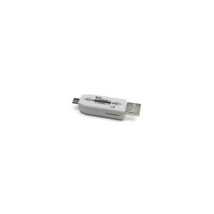 Картридер переходник microUSB-USB-microSD-USB(G) OTG