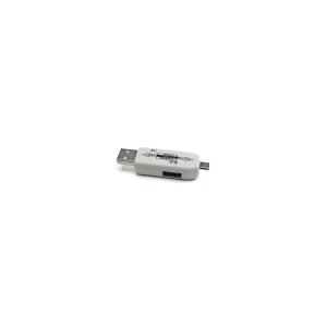 Картридер переходник microUSB-USB-microSD-USB(G) OTG