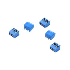 Клеммник Degson DG306-5.0-02P-12-00AH (упаковка 5шт) 2 контакта, синий