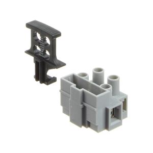 Клеммник Degson DG801-02P-11-00A(H) с держателем предохранителя на 2 контакта.