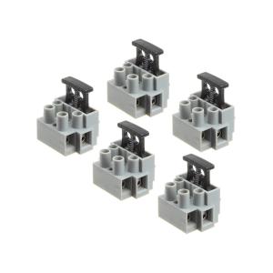 Клеммник Degson DG801-02P-11-00A(H) (упаковка 5шт) с держателем предохранителя на 2 контакта