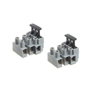 Клеммник Degson DG801-03P-11-00A(H) (упаковка 2шт) с держателем предохранителя на 3 контакта