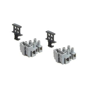 Клеммник Degson DG801-03P-11-00A(H) (упаковка 2шт) с держателем предохранителя на 3 контакта