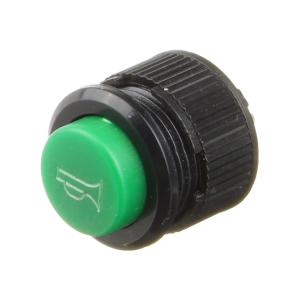 Кнопка d10мм зеленый без фиксации дудка 2конт 250В 1А