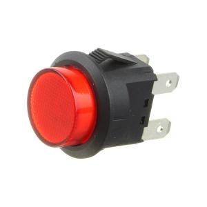 Кнопка d23мм PBS2-8 10А 250В красная с фиксацией