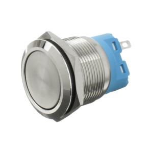 Кнопка d25мм h35 антивандальная 3 контакта без фиксации