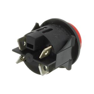 Кнопка d27мм Soken PS18-16 16А 250В красная с фиксацией