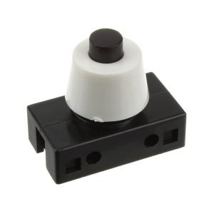 Кнопка PBS-17A-2 черно/белая сетевая