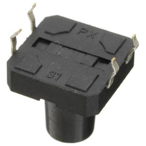 Кнопка тактовая 12*12*12 Ruichi KAN1211-1201B (упаковка 4шт)