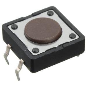 Кнопка тактовая 12*12*3.8 SWT-80-3.8 (упаковка 4шт)