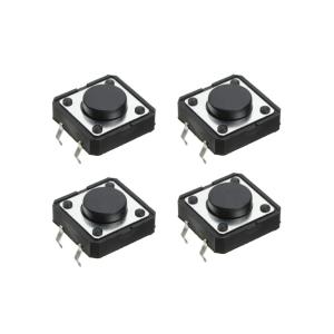Кнопка тактовая 12*12*5 Ruichi KAN1211-0501B (упаковка 4шт)