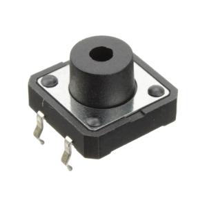 Кнопка тактовая 12*12*7 Ruichi KAN1211-0751B (упаковка 2шт) с отверстием