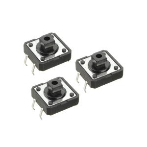 Кнопка тактовая 12*12*7.3 Jia SWT-81-7 (упаковка 3шт)