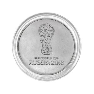 Коллекционная монета чемпионат мира по футболу 2018, эмблема