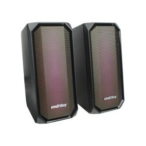 Колонки Акустическая система 2.0 SmartBuy Raprure, Bluetotoh, 6Вт, RGB-подсветка, USB