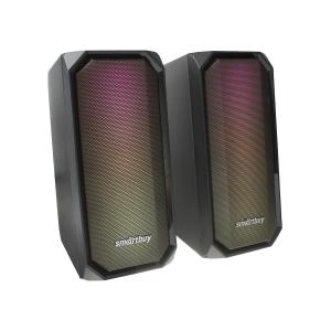Колонки Акустическая система 2.0 SmartBuy Raprure, Bluetotoh, 6Вт, RGB-подсветка, USB