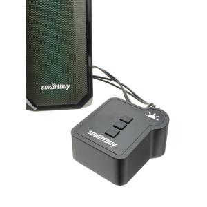 Колонки Акустическая система 2.0 SmartBuy Raprure, Bluetotoh, 6Вт, RGB-подсветка, USB