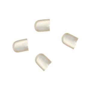 Колпачок для неона белого, гибкого, диаметром 4,3мм (упаковка 4шт)