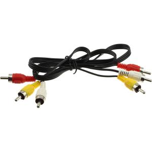 Коммутатор 3RCA(G) на 3 порта, с переключателем 