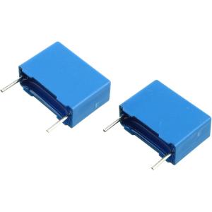 Конденсатор 0.1мкФ 630В vdc / 250Vac 5%, (упаковка 2шт) Epcos B32652A6104J, К73-17 имп.