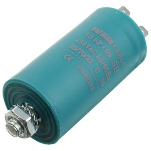 Конденсатор 10/450V 50/60Hz (5%) пускач клеммы, болт, d34 L66 Faraton