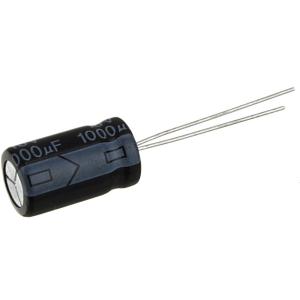 Конденсатор 1000/16V d10 h17 105C