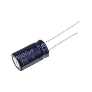 Конденсатор 1000/25V d10 h17 105C