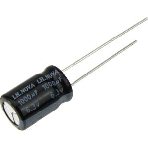 Конденсатор 1000/6.3V 85C d8 h12