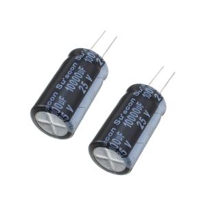 Конденсатор 10000мкФ 25В 22*40мм 105С (упаковка 2шт) Suscon SK025M103M40PKKKS00R 2589мА 2000час