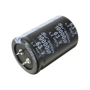 Конденсатор 10000мкФ 63В 35*50мм 105C Su’scon LZ063M103P500KKKYL0R Snap-in 4500мА, 2000час