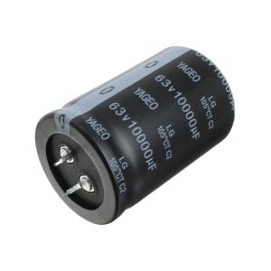 Конденсатор 10000мкФ 63В 35*50мм 105C Yageo LG063M10K0BPF-3550 Snap-in 4400мА 2000час