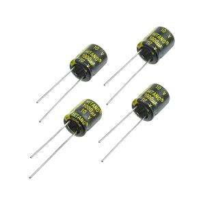 Конденсатор 1000мкФ 10В 10*12.5мм 105C (упаковка 4шт) Hitano EXR102M10BA 805мА 5000час