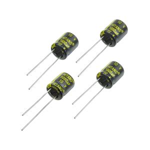 Конденсатор 1000мкФ 10В 10*12.5мм 105C (упаковка 4шт) Hitano EXR102M10BA 805мА 5000час