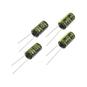 Конденсатор 1000мкФ 16В 10*21мм 105C (упаковка 4шт) Hitano EXR102M16B 1200мА 5000час