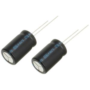 Конденсатор 1000мкФ 35В 12.5*20мм 105С (упаковка 2шт) Jamicon JTK108M035S1GMK20L 1000мА 2000час