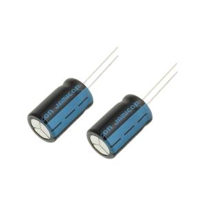 Конденсатор 1000мкФ 35В 12.5*20мм 105С (упаковка 2шт) Jamicon JTK108M035S1GMK20L 1000мА 2000час