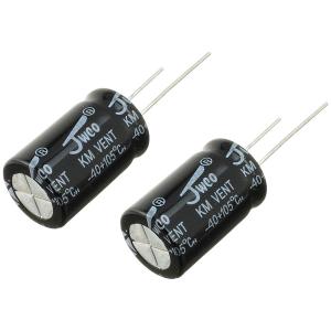 Конденсатор 1000мкФ 63В 16*25мм 105С (упаковка 2шт) Jwco KM102M1JBKJ1625VBK 1000мА 2000час