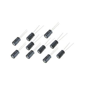 Конденсатор 100мкФ 16В 6*11мм 105С (упаковка 10шт) Yageo SH016M0100BZF-0611 135мА 2000час