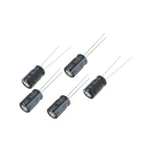 Конденсатор 100мкФ 16В 6*11мм 105С (упаковка 5шт) Yageo SH016M0100BZF-0611 135мА 2000час