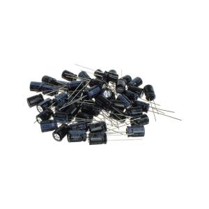 Конденсатор 100мкФ 35В 8*11мм 105С (упаковка 50шт) Yageo SH035M0100B3F-0811 190мА 2000час