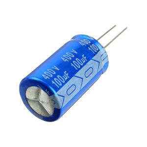 Конденсатор 100мкФ 400В 18*30мм 105С JB JRB2G101M07501800310000B 490мА 2000час