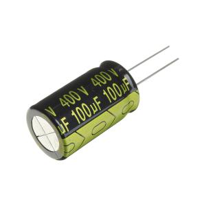 Конденсатор 100мкФ 400В 18*30мм 105С Suntan TS14012G101MSB0C 490мА 2000час