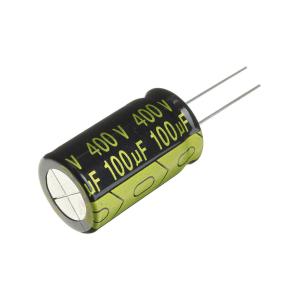 Конденсатор 100мкФ 400В 18*30мм 105С Suntan TS14012G101MSB0C 490мА 2000час